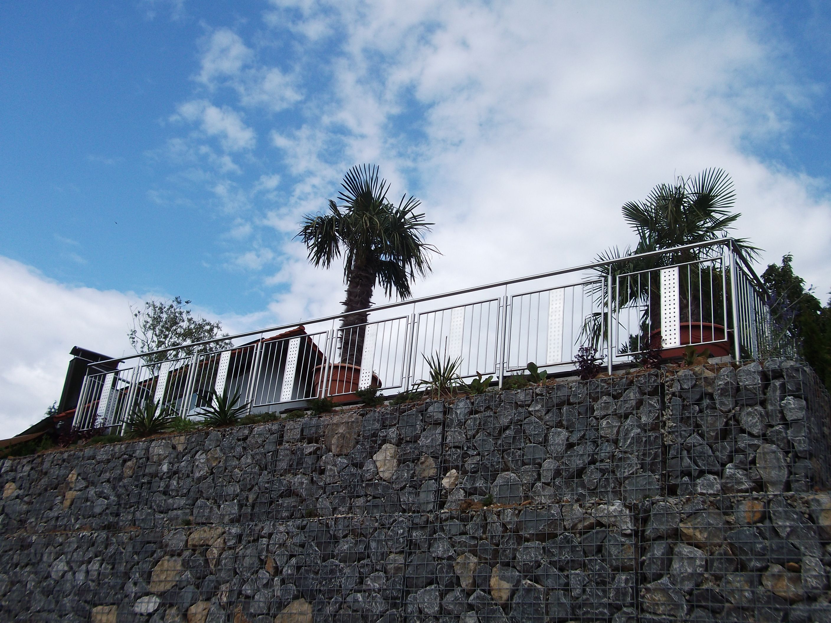 Hochwertiges Terrassengeländer aus Edelstahl