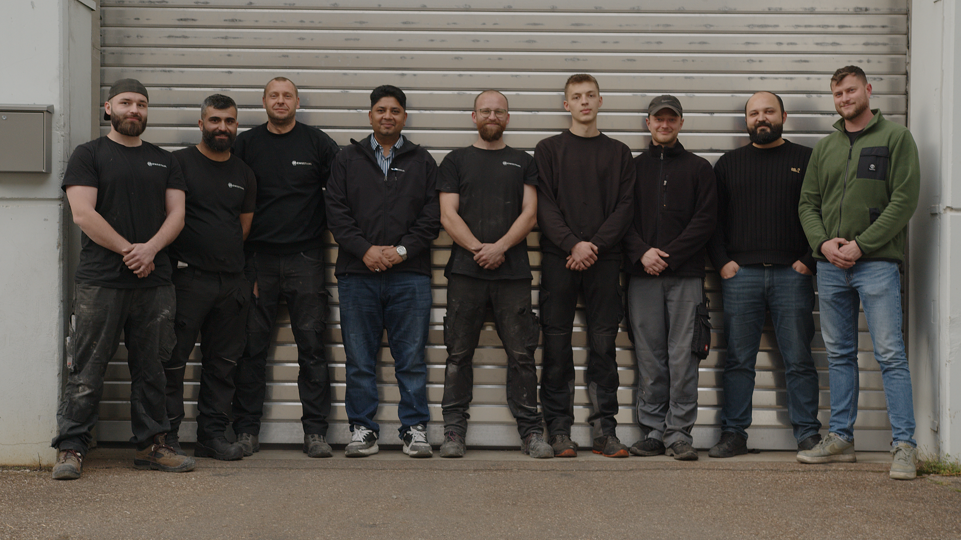 Das Team von Remsstahl Metallbau – Gruppenbild